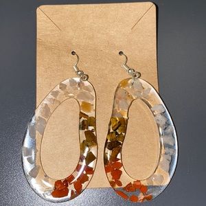 Resin earring